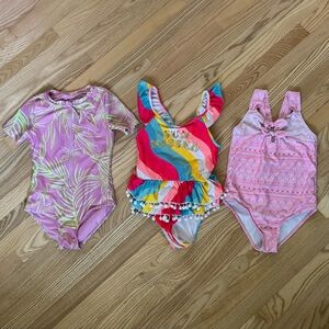Kids One Piece Swimsuit Bundle- 3